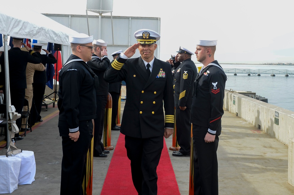 Littoral Combat Ship Squadron One Conducts Change of Command