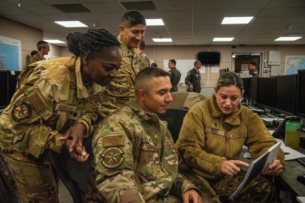 AMOS Airmen conduct Exercise Internal Flex