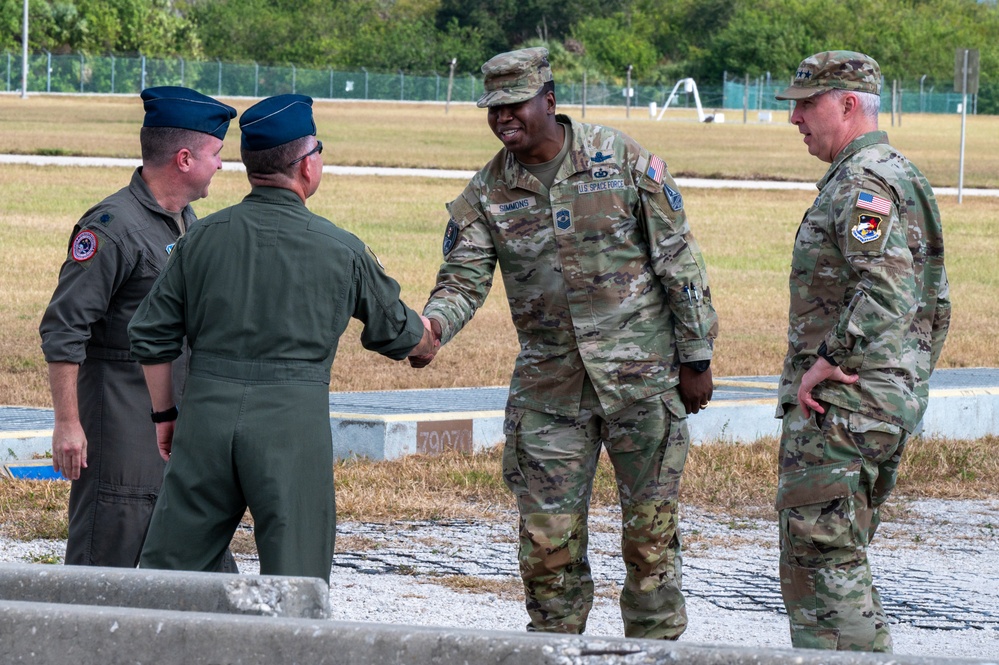 US Space Command visits Detachment 3