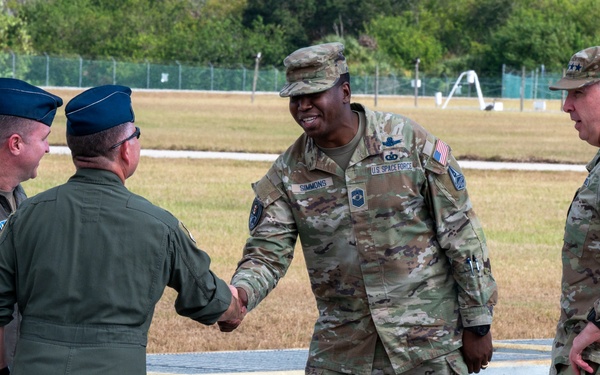 US Space Command visits Detachment 3