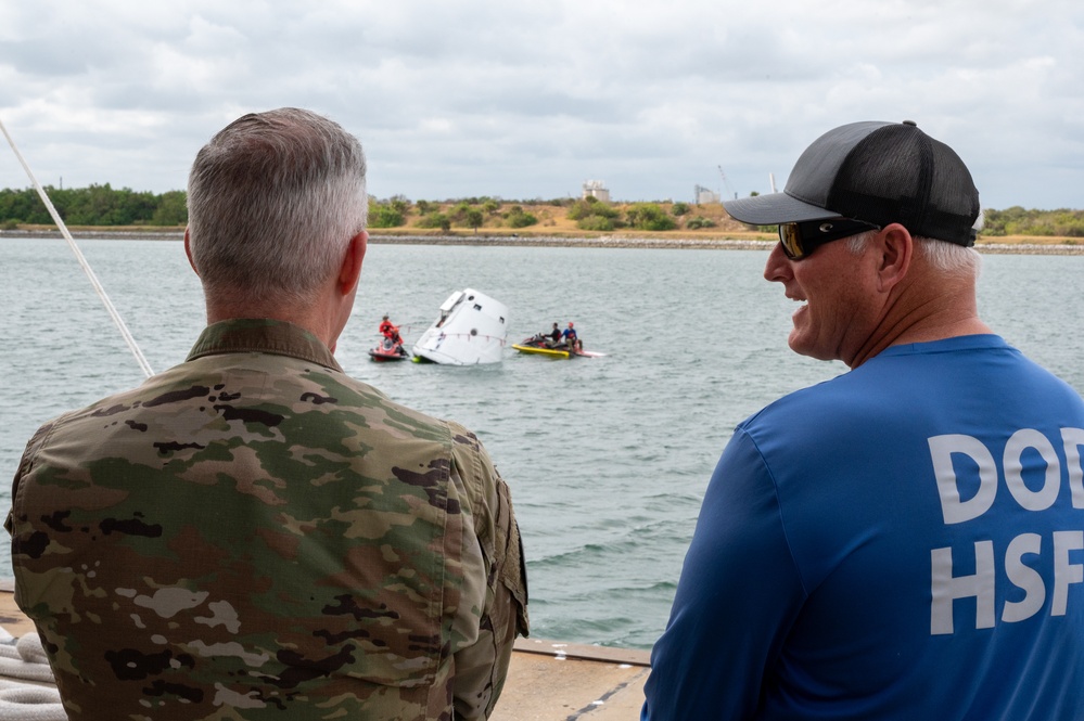 US Space Command visits Detachment 3