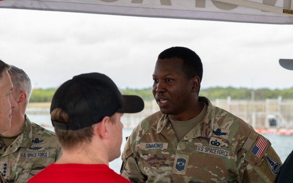 US Space Command visits Detachment 3