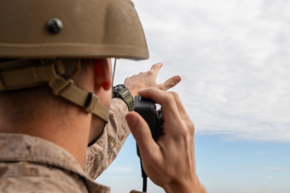 Marines With 3rd Force Reconnaissance execute Tactical Air Control Party
