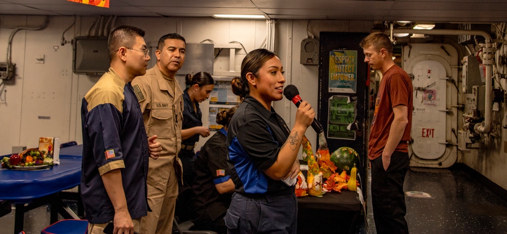 USS Essex Thanksgiving Celebration