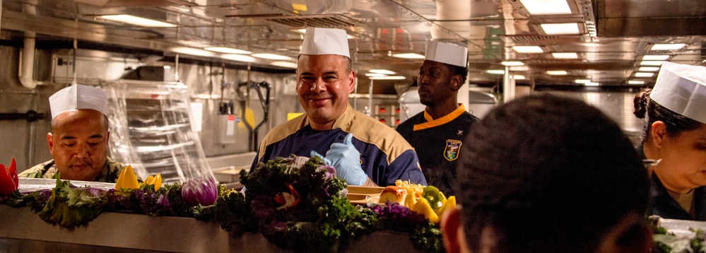 USS Essex Celebrates Thanksgiving