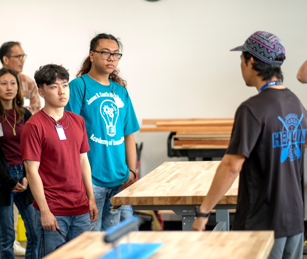 Castle High School STEM students visit Pearl Harbor Naval Shipyard and Intermediate Maintenance Facility