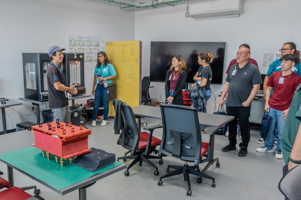 Castle High School STEM students visit Pearl Harbor Naval Shipyard and Intermediate Maintenance Facility