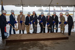 Galveston District Celebrates Brazos Island Harbor Channel Improvement Project Groundbreaking [Image 3 of 3]