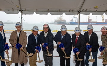 Galveston District Celebrates Brazos Island Harbor Channel Improvement Project Groundbreaking