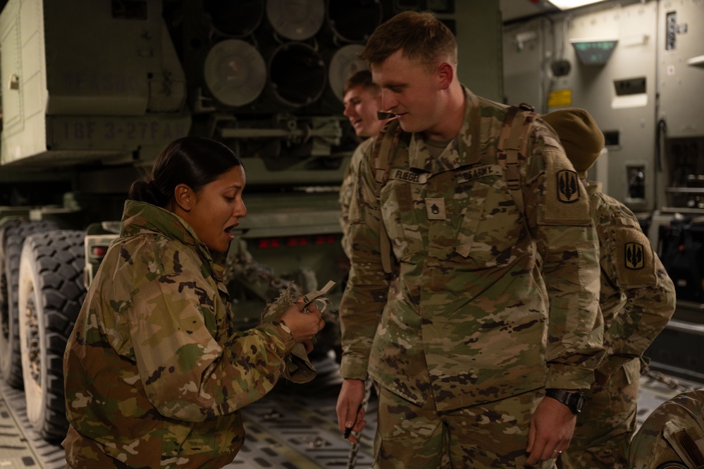 HIMARS C-17 joint service training