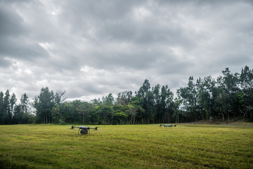 12th LLB Operates a Tactical Resupply Unmanned Aircraft System