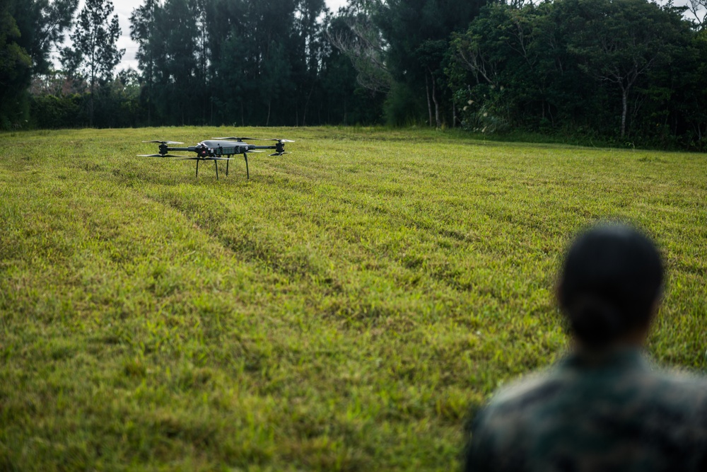 12th LLB Operates a Tactical Resupply Unmanned Aircraft System