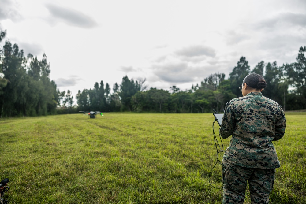 12th LLB Operates a Tactical Resupply Unmanned Aircraft System