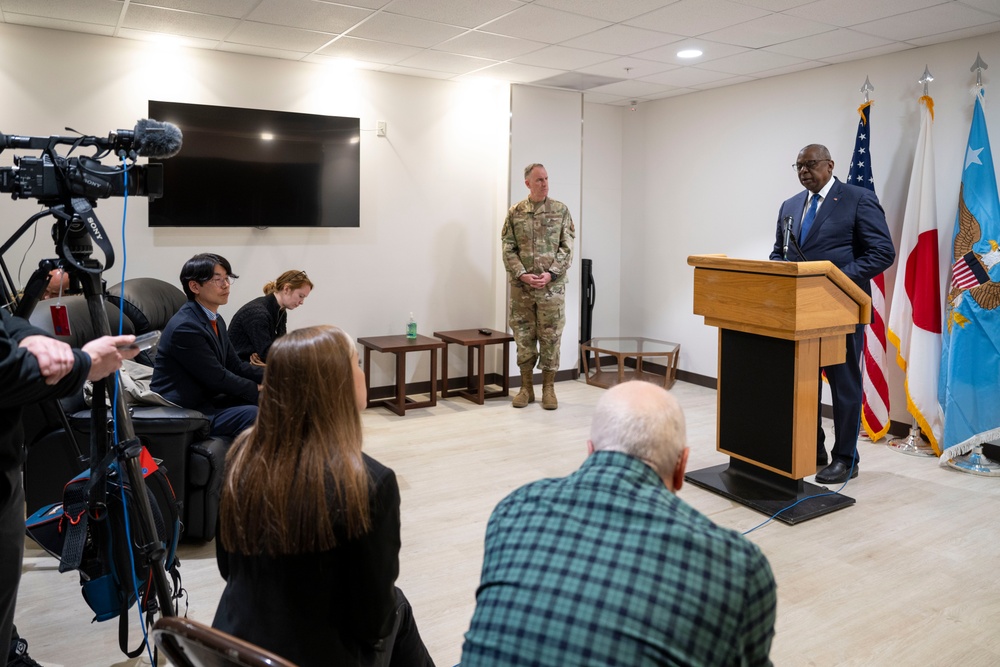 SD Hosts Press Engagement at Yokota Air Base