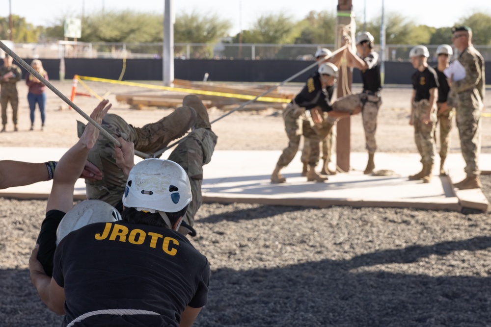 MCAS Yuma hosts Junior ROTC Devil Dog Challenge