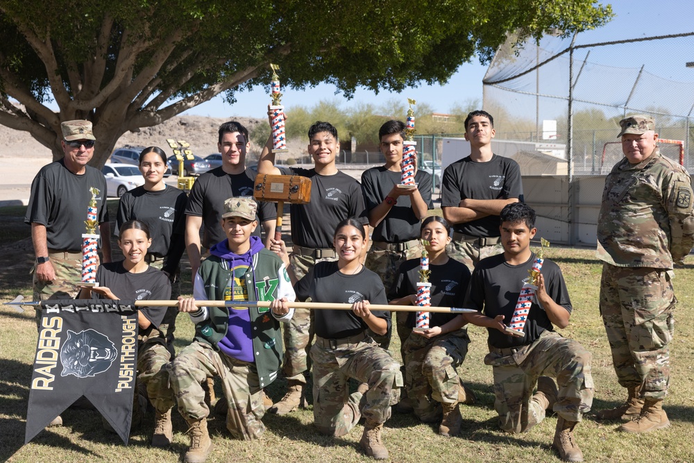 MCAS Yuma hosts Junior ROTC Devil Dog Challenge