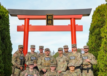 Military Police train during Yama Sakura 87