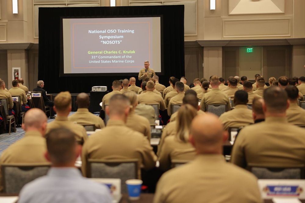 Marine Corps Recruiting Command Leadership Gather for National Officer Selection Officer Training Symposium FY25