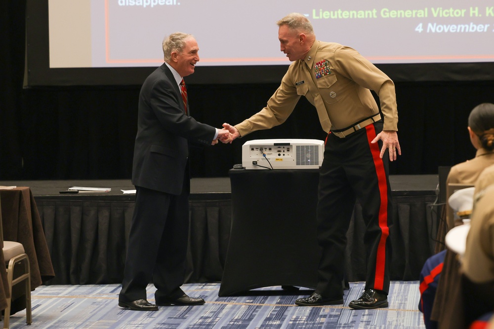 Marine Corps Recruiting Command Leadership Gather for National Officer Selection Officer Training Symposium FY25