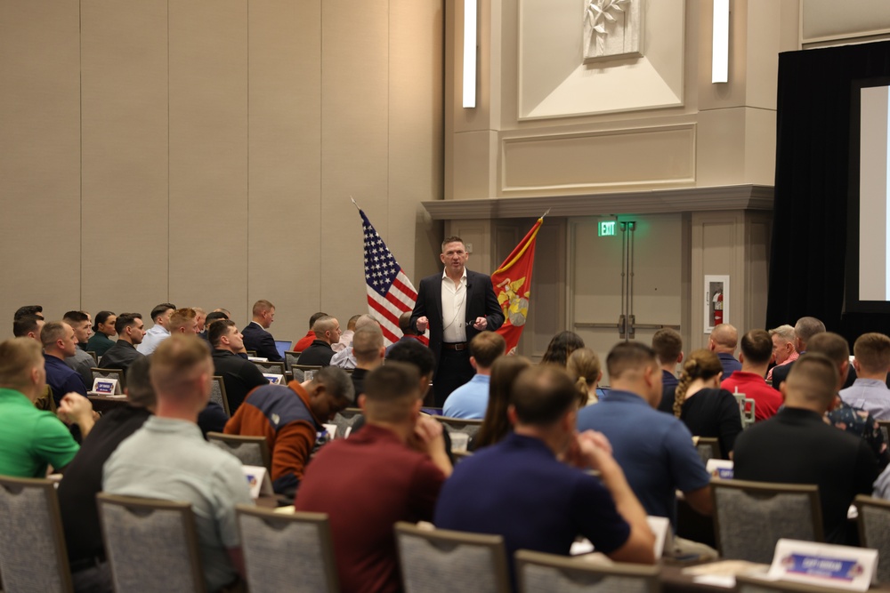 Marine Corps Recruiting Command Leadership Gather for National Officer Selection Officer Training Symposium FY25