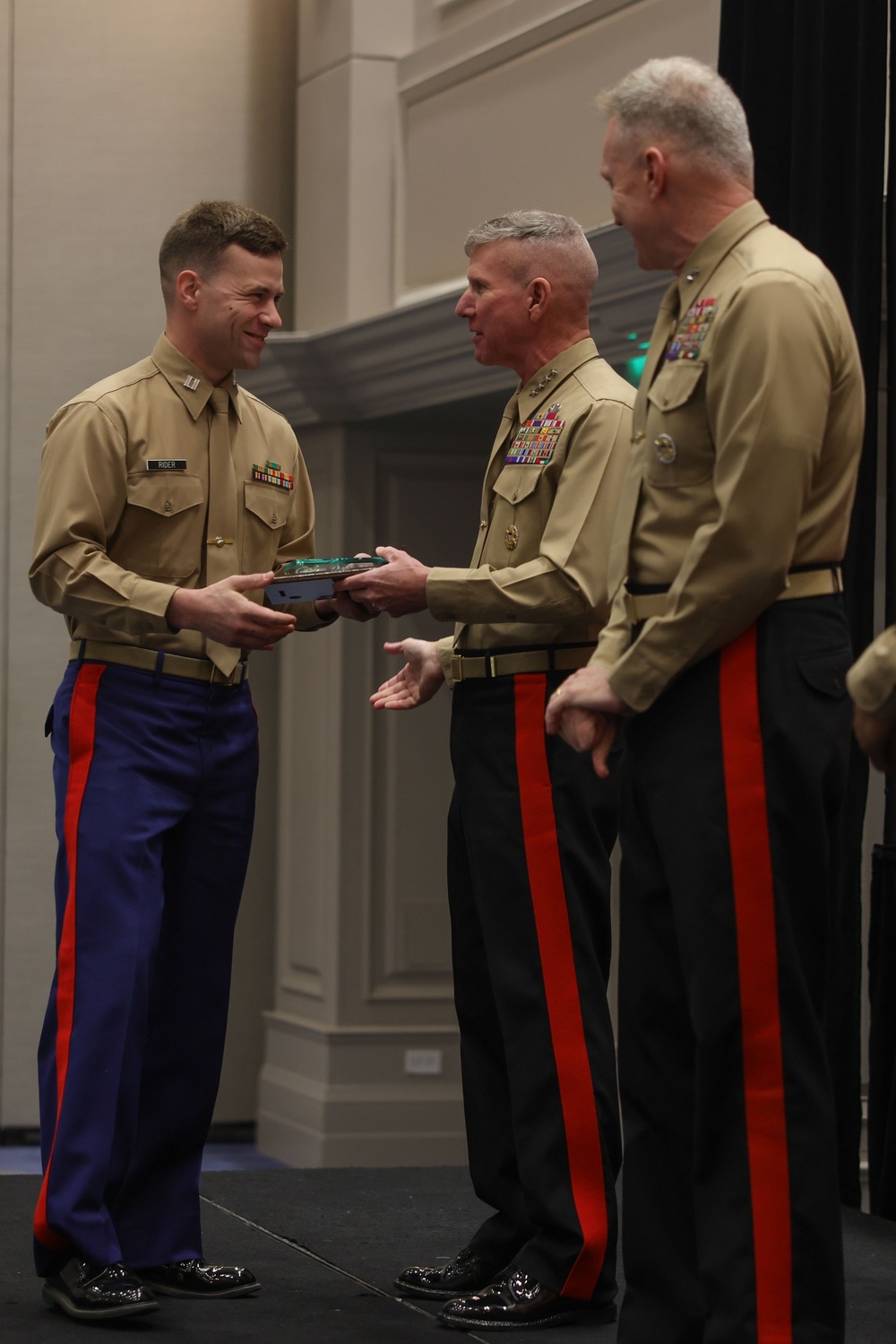 Marine Corps Recruiting Command Leadership Gather for National Officer Selection Officer Training Symposium FY25