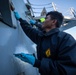 Fresh Water Wash Down aboard the USS Cole