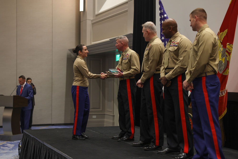 Marine Corps Recruiting Command Leadership Gather for National Officer Selection Officer Training Symposium FY25