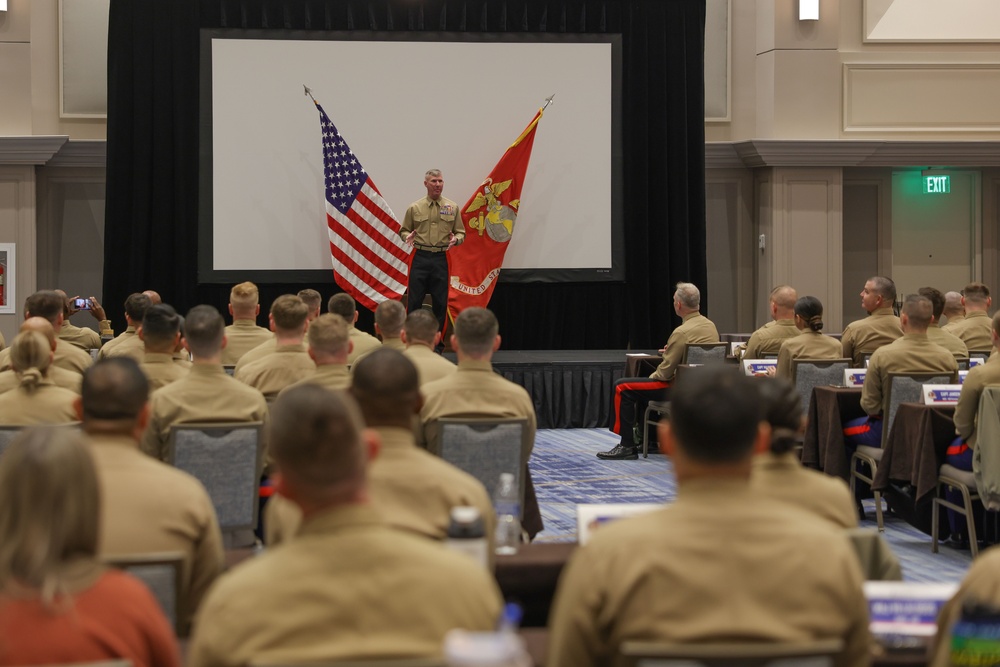 Marine Corps Recruiting Command Leadership Gather for National Officer Selection Officer Training Symposium FY25