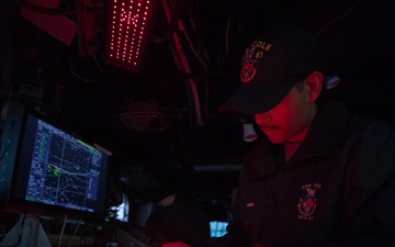 Watch Standers aboard the USS Cole