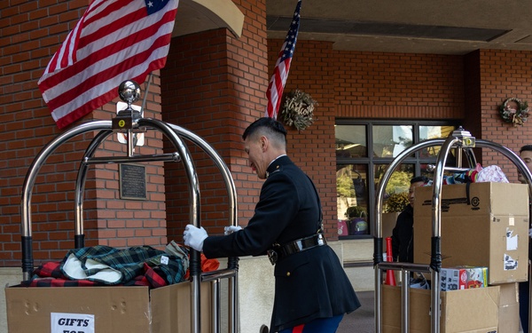 MARFORK Delivers Gifts for Gifts for Hope