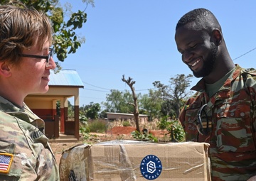 Special Operations Forces Africa conduct medical civic action program with Beninese partners