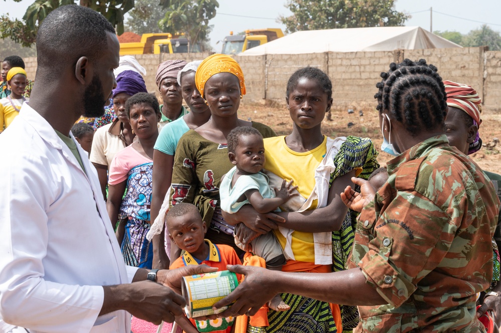 Special Operations Forces Africa conduct medical civic action program with Beninese partners