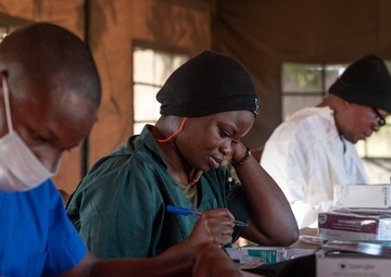 Special Operations Forces Africa conduct medical civic action program with Beninese partners