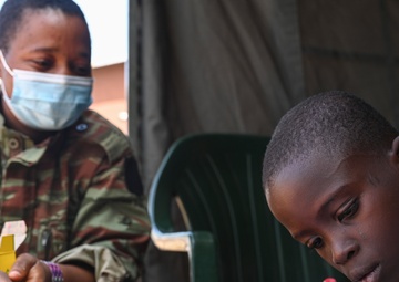 Special Operations Forces Africa conduct medical civic action program with Beninese partners