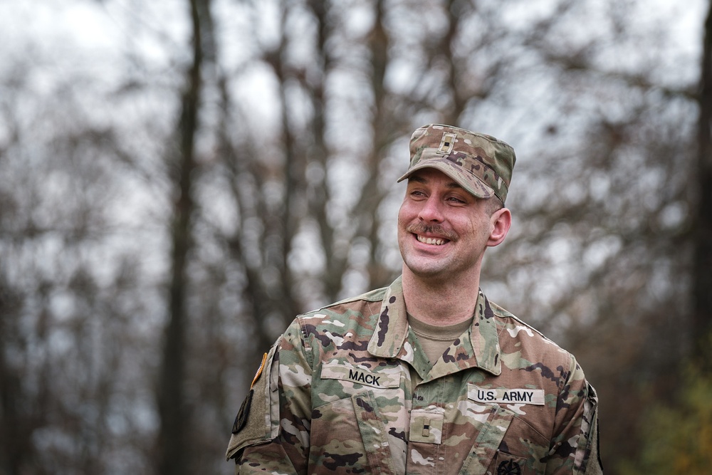 Warrant Officer Mack Honored at Farewell Ceremony in Sembach