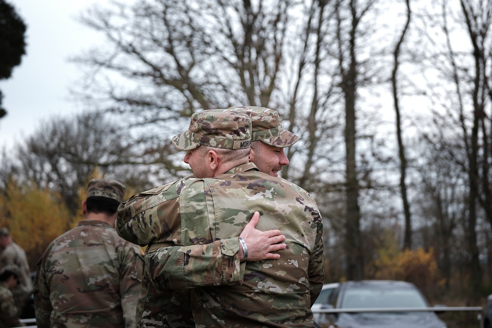 Warrant Officer Mack Honored at Farewell Ceremony in Sembach