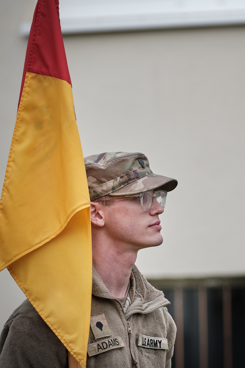 Warrant Officer Mack Honored at Farewell Ceremony in Sembach