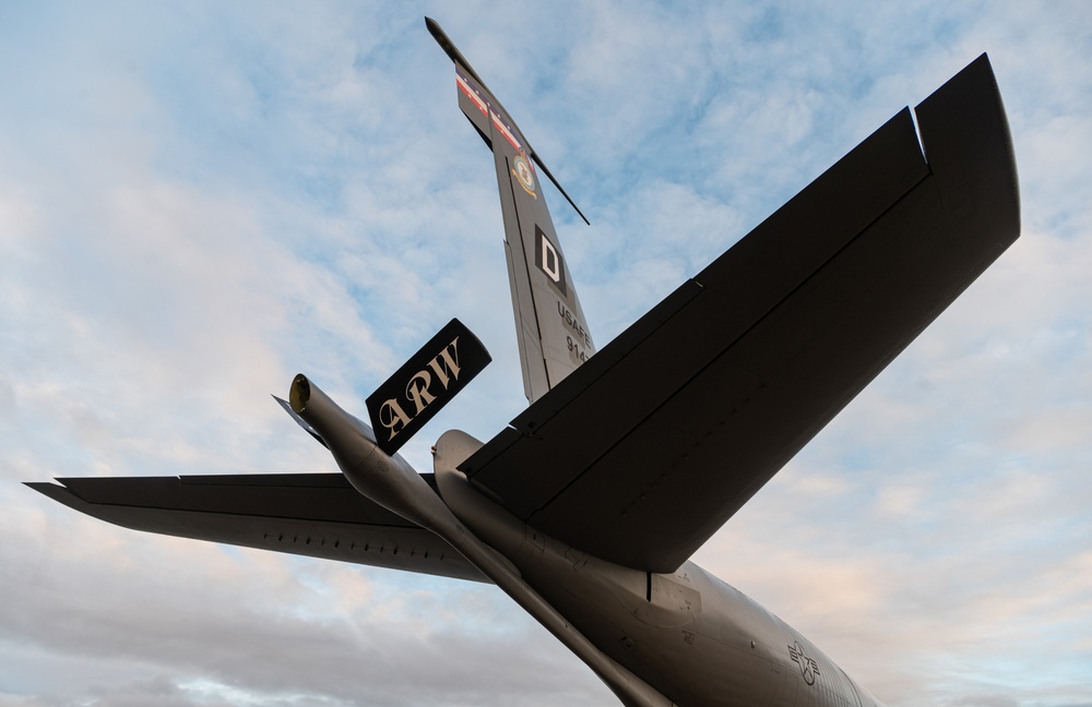 351st ARS Refuels P-8 Poseidon