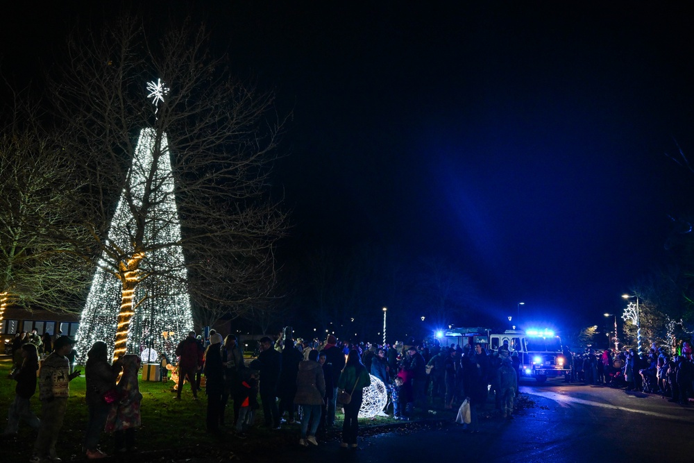 2024 RAF Lakenheath Christmas Tree Lighting