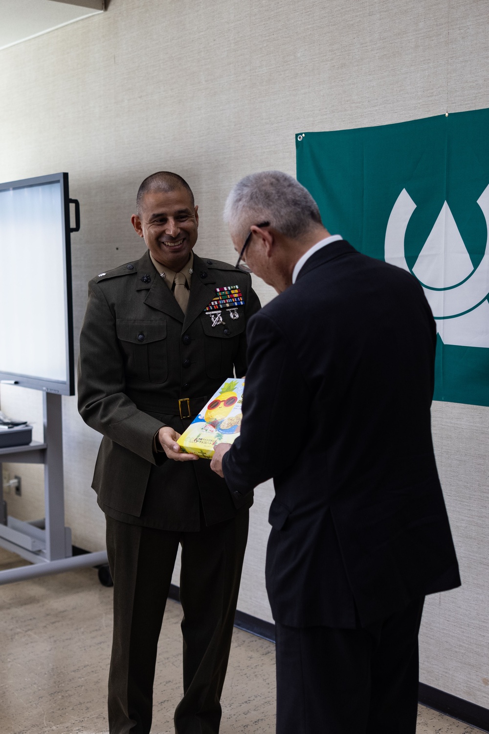 ARTP 24.3| 3/12 Commanding Officer Visits the Mayors of Taiwa, Ohira, and Shikama