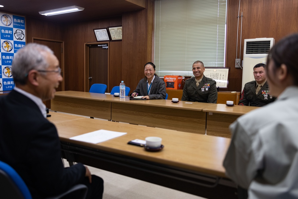 ARTP 24.3| 3/12 Commanding Officer Visits the Mayors of Taiwa, Ohira, and Shikama