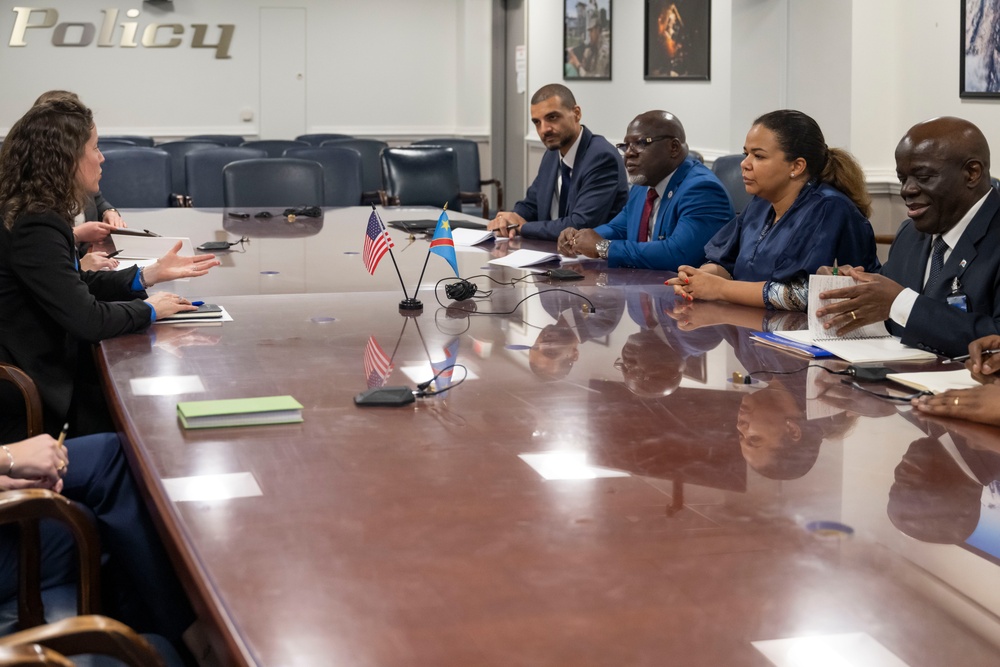 DASD (AA) Farrell Meets With Democratic Republic of the Congo Minister of Foreign Affairs Therese Kayikwamba Wagner