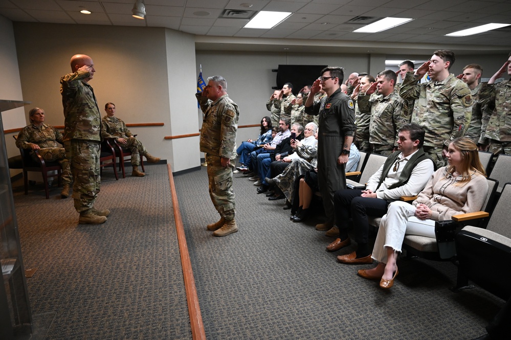 Saluting new command