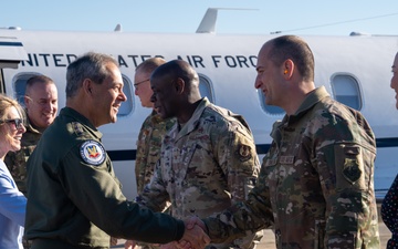 Air Combat Command team visits Robins AFB