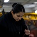 Distinguished Visitors tie lines aboard USS Gerald R. Ford (CVN 78)