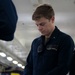 Distinguished Visitors tie lines aboard USS Gerald R. Ford (CVN 78)