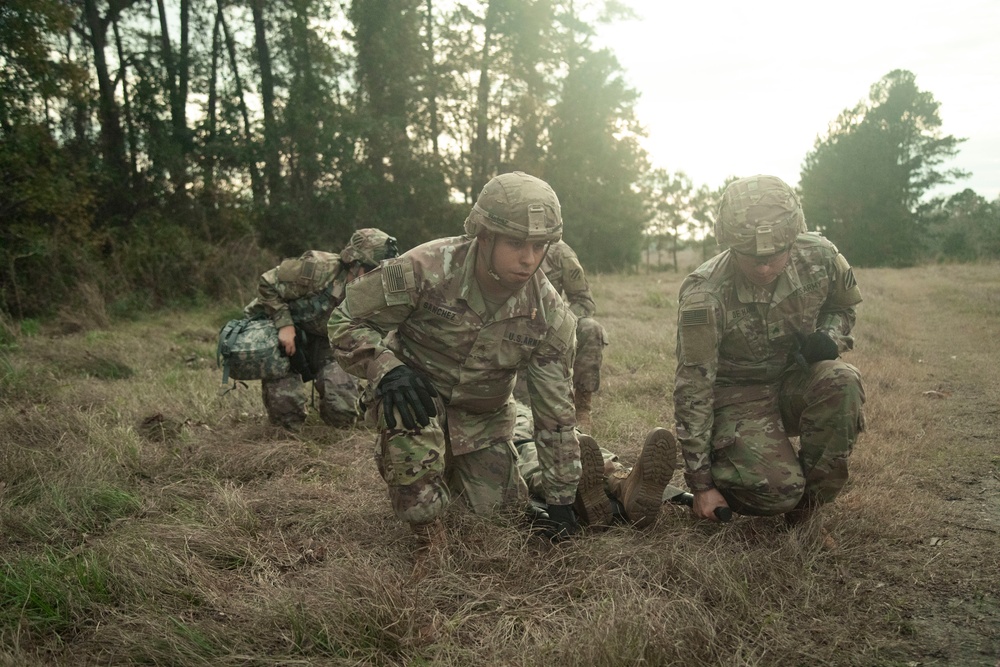 Charlie Co., 603d ASB conduct tactical combat casualty care training