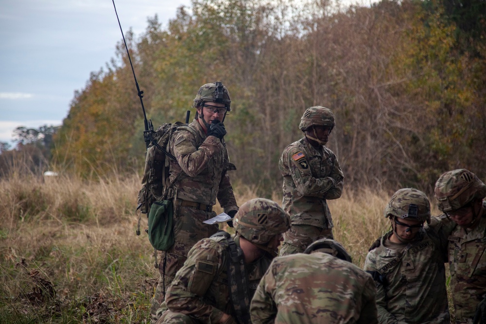 Charlie Co., 603d ASB conduct tactical combat casualty care training