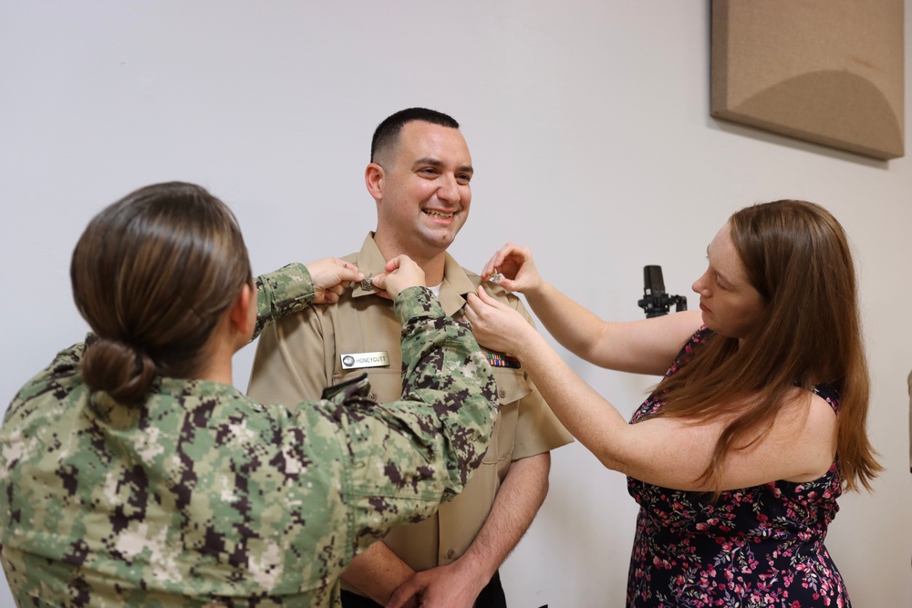 MU1 Honeycutt Pinning Ceremony