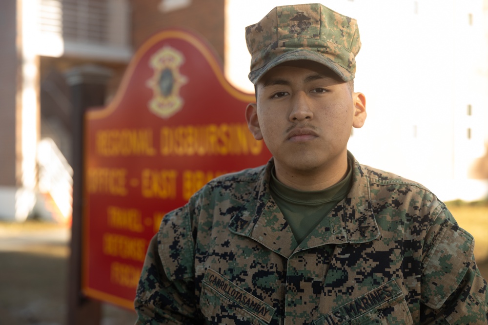 Lance Cpl. Andi CarilloTasambay; 2nd MLG Warrior of the Week